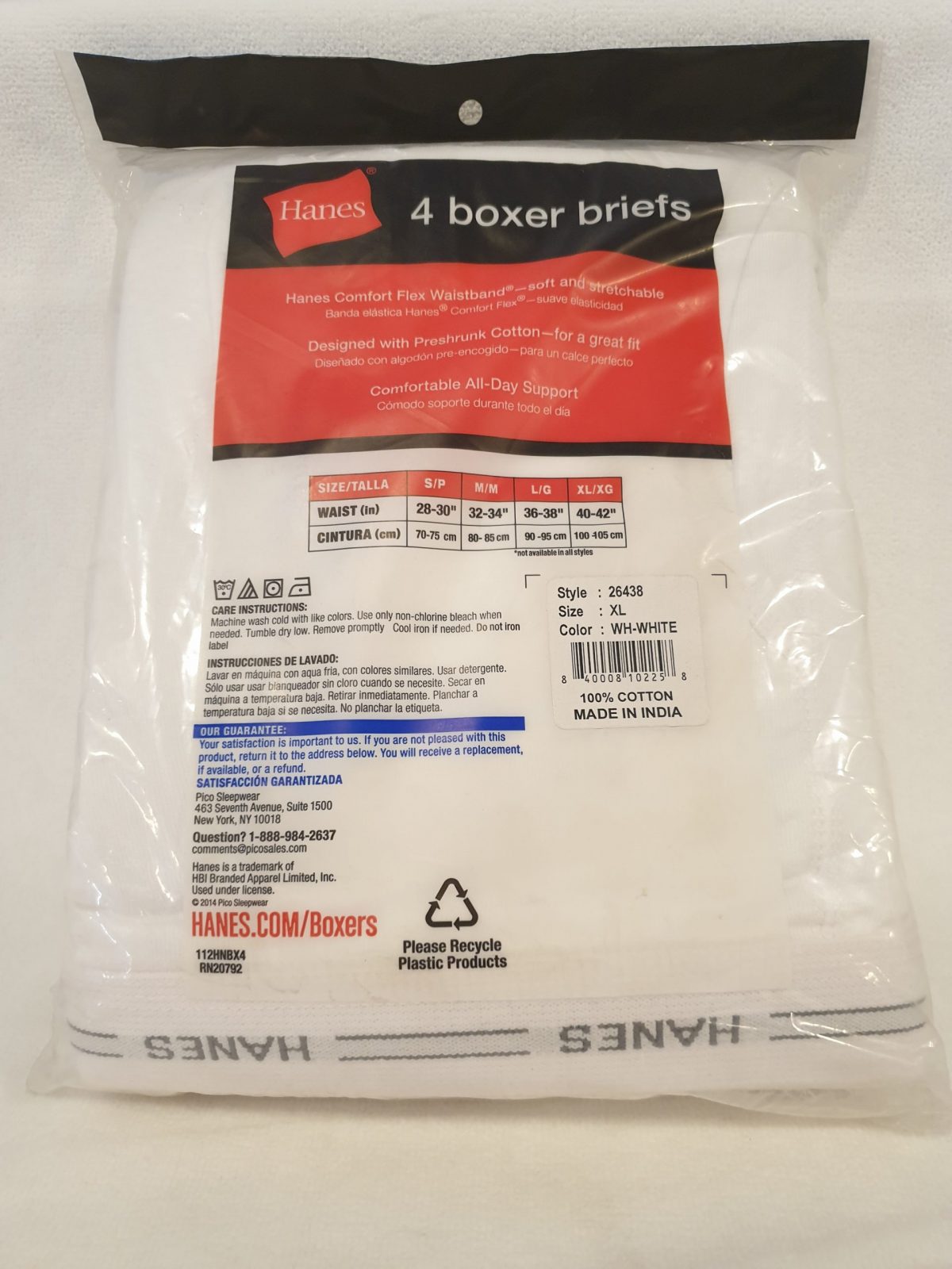 Hanes Boxers - Ropa Interior XL/XG - Imagen 2