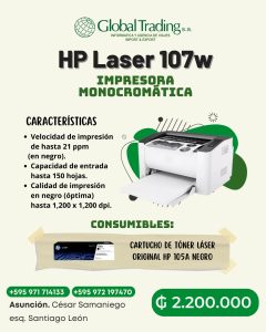 Impresora HP 107W